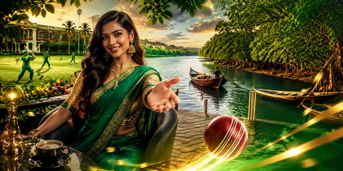 সুন্দরবনের পটভূমিতে ক্রিকেট বেটিং উপভোগ করছেন একজন বাংলাদেশি ব্যবহারকারী